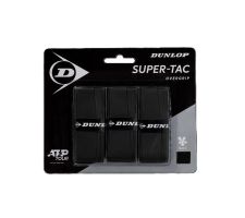 Teniso raketės virš. apvija DUNLOP SUPER TAC overgrip, black