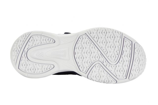 Teniso batai vaik. K-SWISS COURT EXPRESS STRAP OMNI blue/white Balta/mėlyna/raudona EU31
