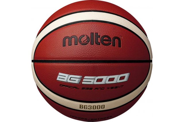 Basketball ball training MOLTEN B6G3000, synh. leather size 6 Basketball ball training MOLTEN B6G3000, synh. leather size 6