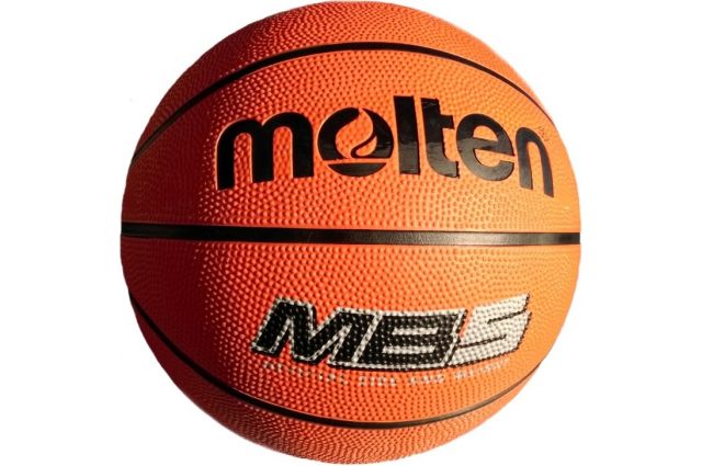 Basketball ball training MOLTEN MB5 rubber size 5 Basketball ball training MOLTEN MB5 rubber size 5