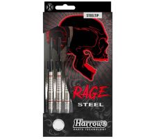 Darts Steeltip HARROWS RAGE, 3x24g