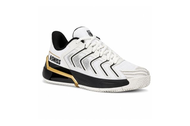 Teniso batai vyr. K-SWISS ULTRASHOT 4 CLAY  white/black/gold