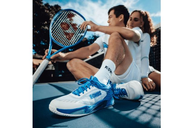 Teniso batai vyr. K-SWISS HYPERCOURT PINNACLE blue/white