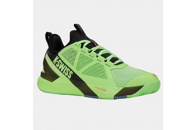 Teniso batai vyr. K-SWISS K-FRAME SPEED RUBLO CLAY green/black Žalia/juoda EU45