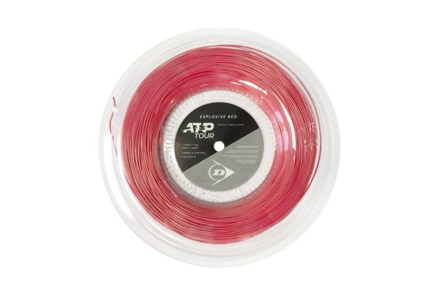 Stygos teniso raketei DUNLOP EXPLOSIVE RED 17g/1.25mm 200m