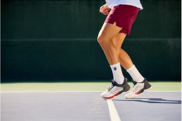 Tennis shoes for men K-SWISS HYPERCOURT SUPREME 2 Balta/raudona/juoda