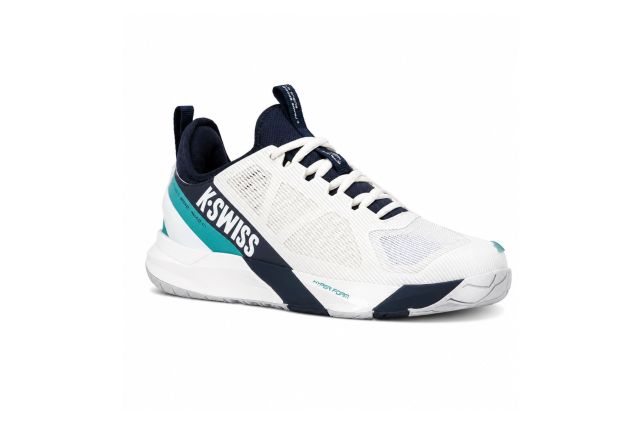 Tennis shoes for men K-SWISS K-FRAME SPEED RUBLO CLAY white/green/black
