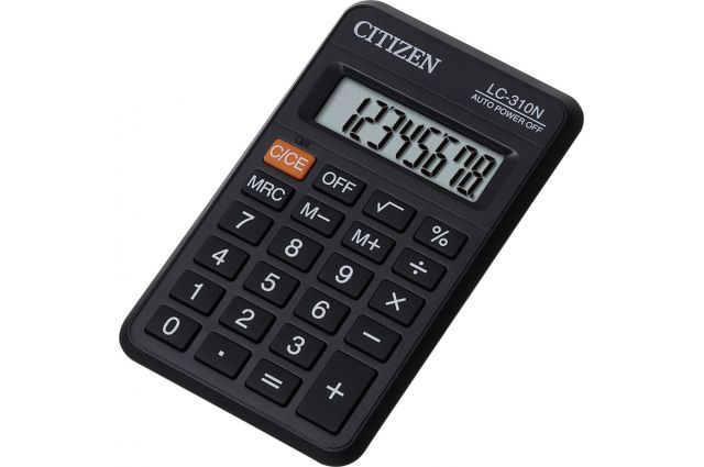 Skaičiuotuvas kišeninis Citizen LC 310NR, Skaičiuotuvas kišeninis Citizen LC 310NR