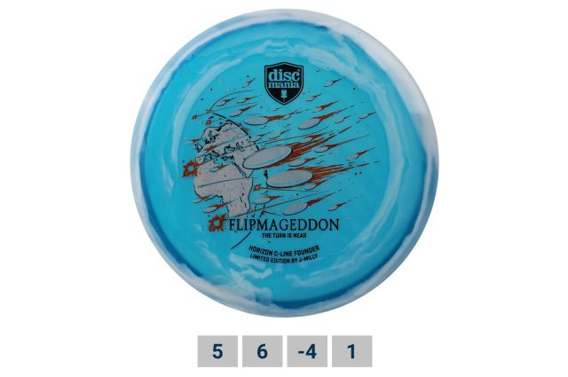 Diskgolfo diskas DISCMANIAC-LINE HORIZON Founder Limited Edition By JMilly Diskgolfo diskas DISCMANIAC-LINE HORIZON Founder Limited Edition By JMilly