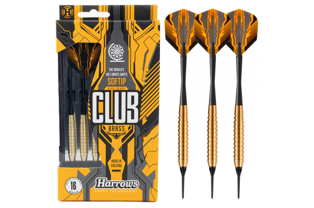 Softip darts HARROWS CLUB BRASS