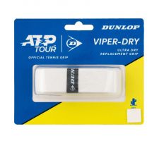 Teniso raketės apvija DUNLOP VIPERDRY replacement, white