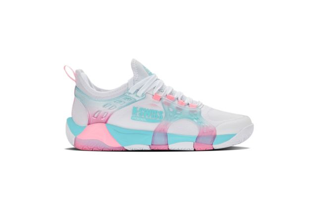 Padelio batai mot. K-FRAME PADEL light blue/pink