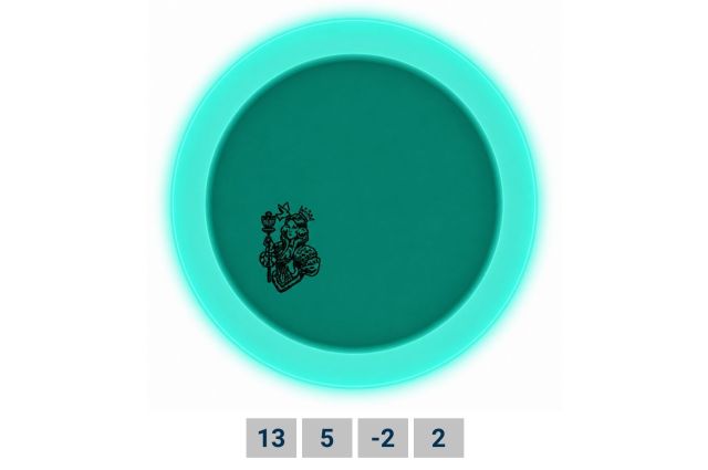 Diskgolfo diskas DISCMANIA GLOW MAJESTY Diskgolfo diskas DISCMANIA GLOW MAJESTY