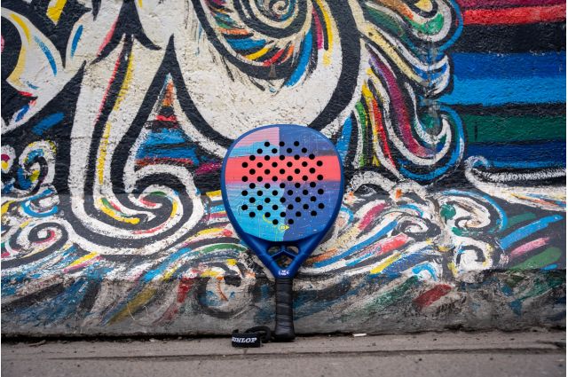 Padel teniso raketė DUNLOP GALACTICA PRO BY NISSE 370g LTD Padel teniso raketė DUNLOP GALACTICA PRO BY NISSE 370g LTD