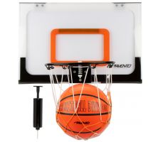 Basketball set mini AVENTO 47BM with grid + ball + pump
