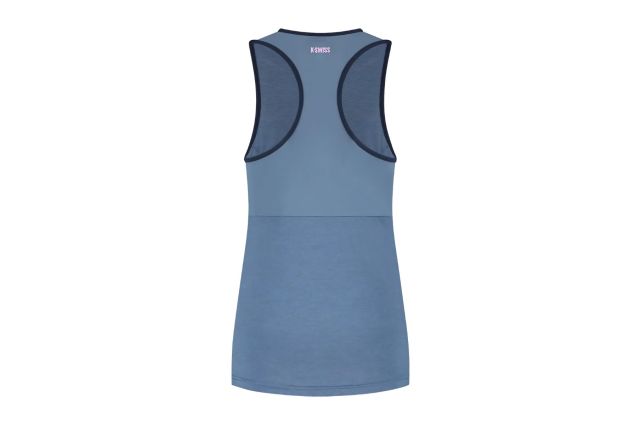 T-shirt for women K-SWISS HYPERCOURT ADVANTAGE TANK JACQUARD S navy