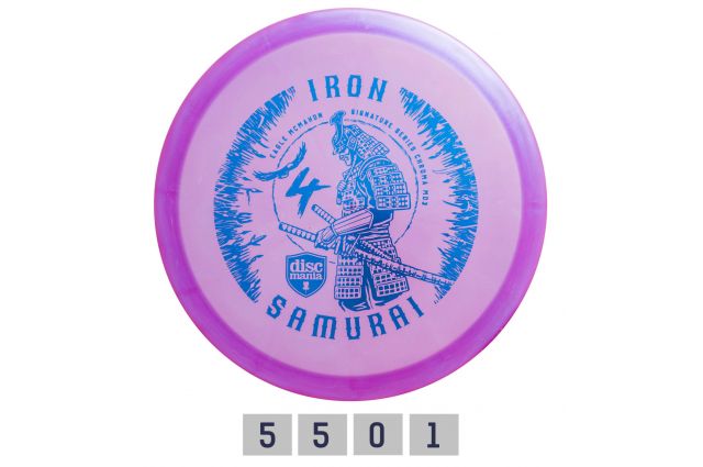 Discgolf DISCMANIA Midrange Driver C-LINE MD3 Iron Samurai 4 Eagle Mcmahon Pink 5/5/0/1 Discgolf DISCMANIA Midrange Driver C-LINE MD3 Iron Samurai 4 Eagle Mcmahon Pink 5/5/0/1