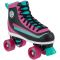 Skates NIJDAM 52RF 36 Black/Emerald/Magenta Skates NIJDAM 52RF 36 Black/Emerald/Magenta