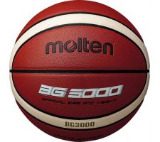 Basketball ball training MOLTEN B6G3000, synh. leather size 6