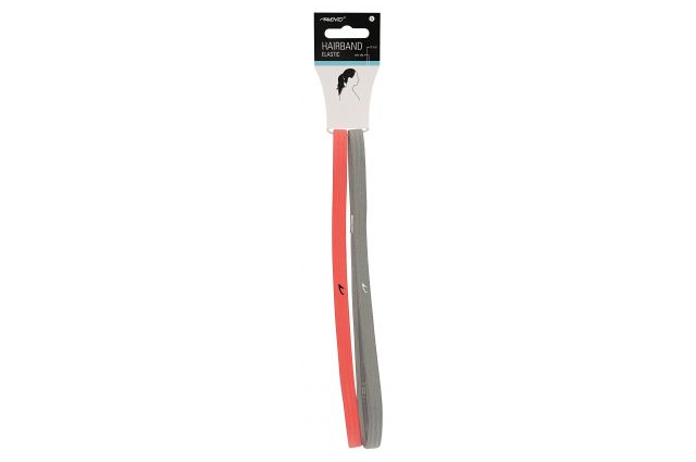 Hair band AVENTO 74ON LGK 2pcs Light grey / Coral Hair band AVENTO 74ON LGK 2pcs Light grey / Coral