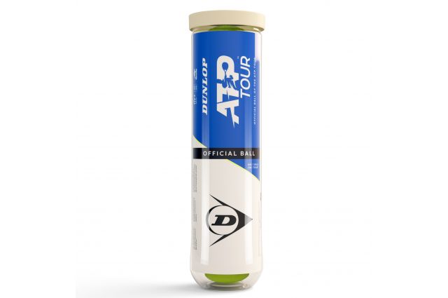 Lauko teniso kamuoliukai DUNLOP ATP OFFICIAL TOUR 4vnt Lauko teniso kamuoliukai DUNLOP ATP OFFICIAL TOUR 4vnt