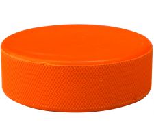 Hockey puck NIJDAM 0167 rubber orange