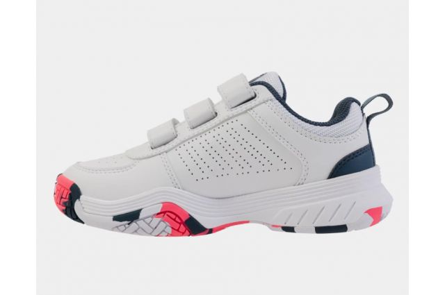 Tennis shoes for kids K-SWISS COURT EXPRESS 2 STRAP white/stargazer