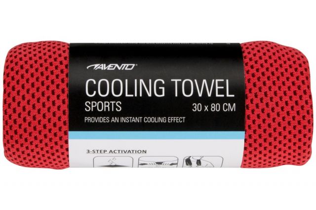 Sports towel AVENTO Cooling 41ZD 80x30cm Pink/Anthracite Sports towel AVENTO Cooling 41ZD 80x30cm Pink/Anthracite