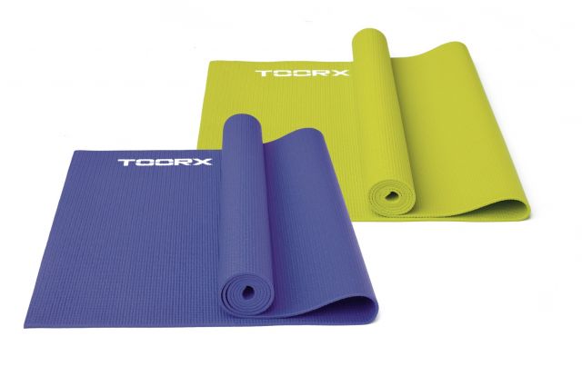 Yoga mat TOORX MAT173 non slip surface 173x60x0,4 lime green Yoga mat TOORX MAT173 non slip surface 173x60x0,4 lime green