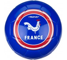 Street football ball AVENTO 16XO Glossy World Soccer Cobalt blue/Red/White