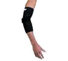 Elbow support with elasticstrap EPICONDYLO L 201 black