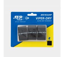Teniso raketės virš. apvija DUNLOP VIPERDRY ATP overgrip, black