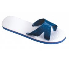 Slippers unisex BECO 9212 size 36/37 white/blue