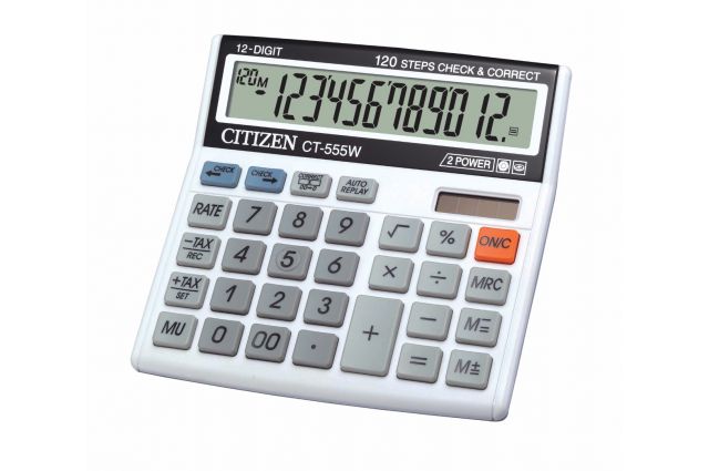 Calculator Desktop Citizen CT 555W Calculator Desktop Citizen CT 555W