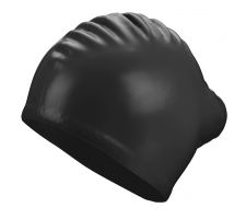 Swimming cap silicone BECO 7530 0 black long hair