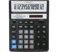 Calculator Desktop Rebell BDC712BK