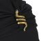 Fabric swimming cap FASHY 3483 20 black, ladies Juoda Fabric swimming cap FASHY 3483 20 black, ladies