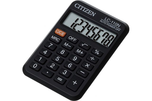 Calculator Pocket Citizen LC 110NR Calculator Pocket Citizen LC 110NR
