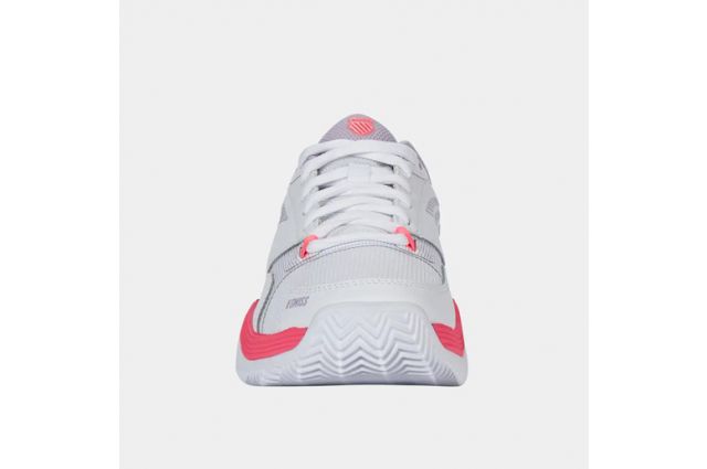 Teniso batai mot. K-SWISS SPEEDEX CLAY white/orchid petal