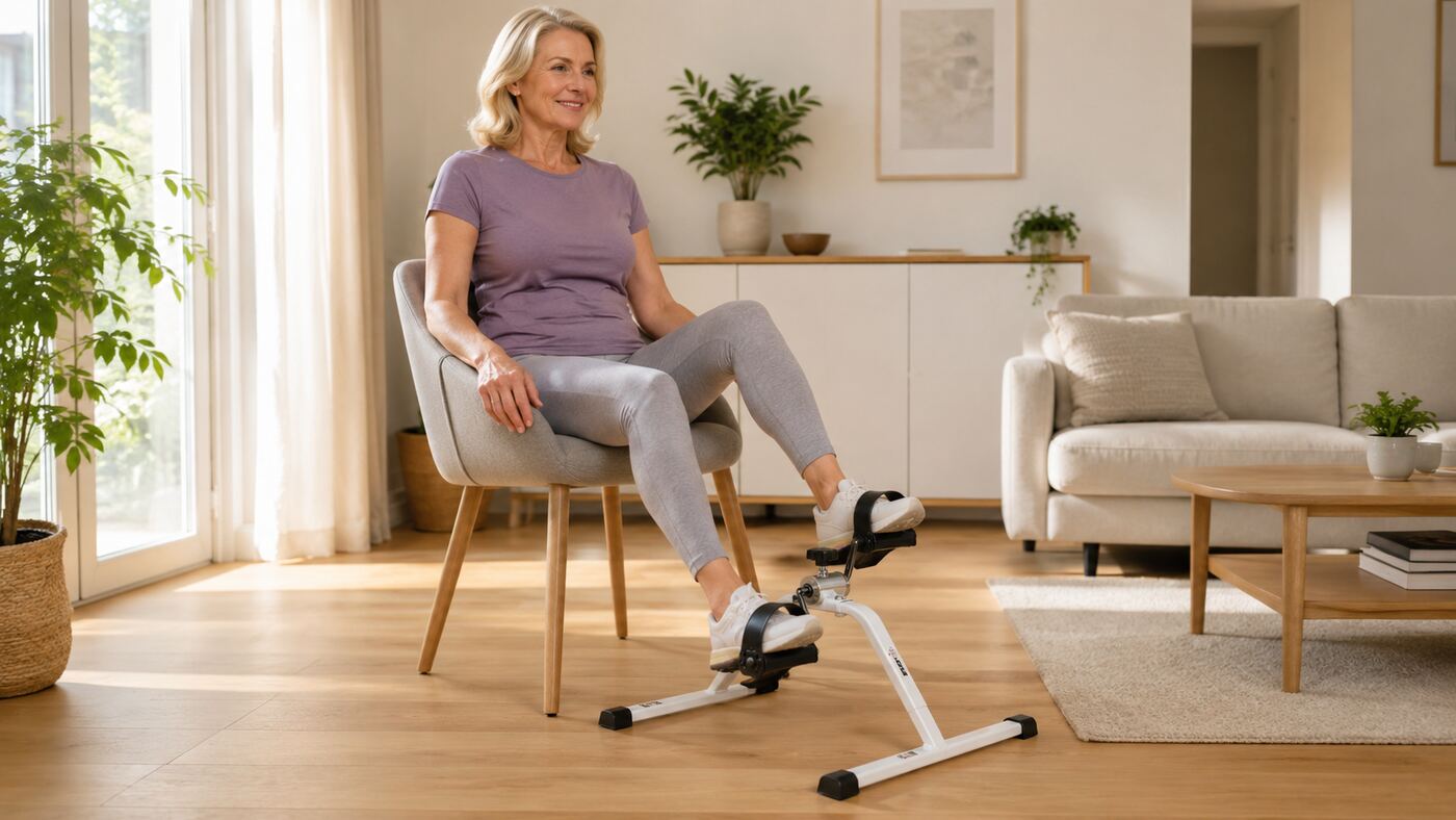 EVERFIT WELLY-S treniruoklio naudojimas kojų mank&scaron;tai namuose
