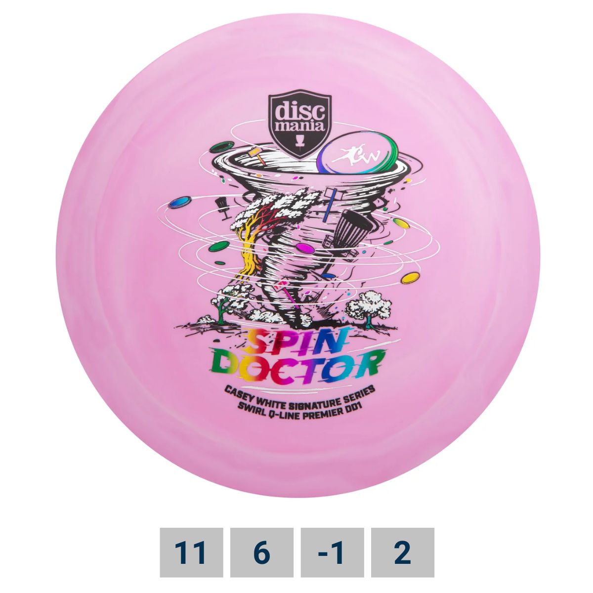 Discmania Spin Doctor Premier DD1 diskas